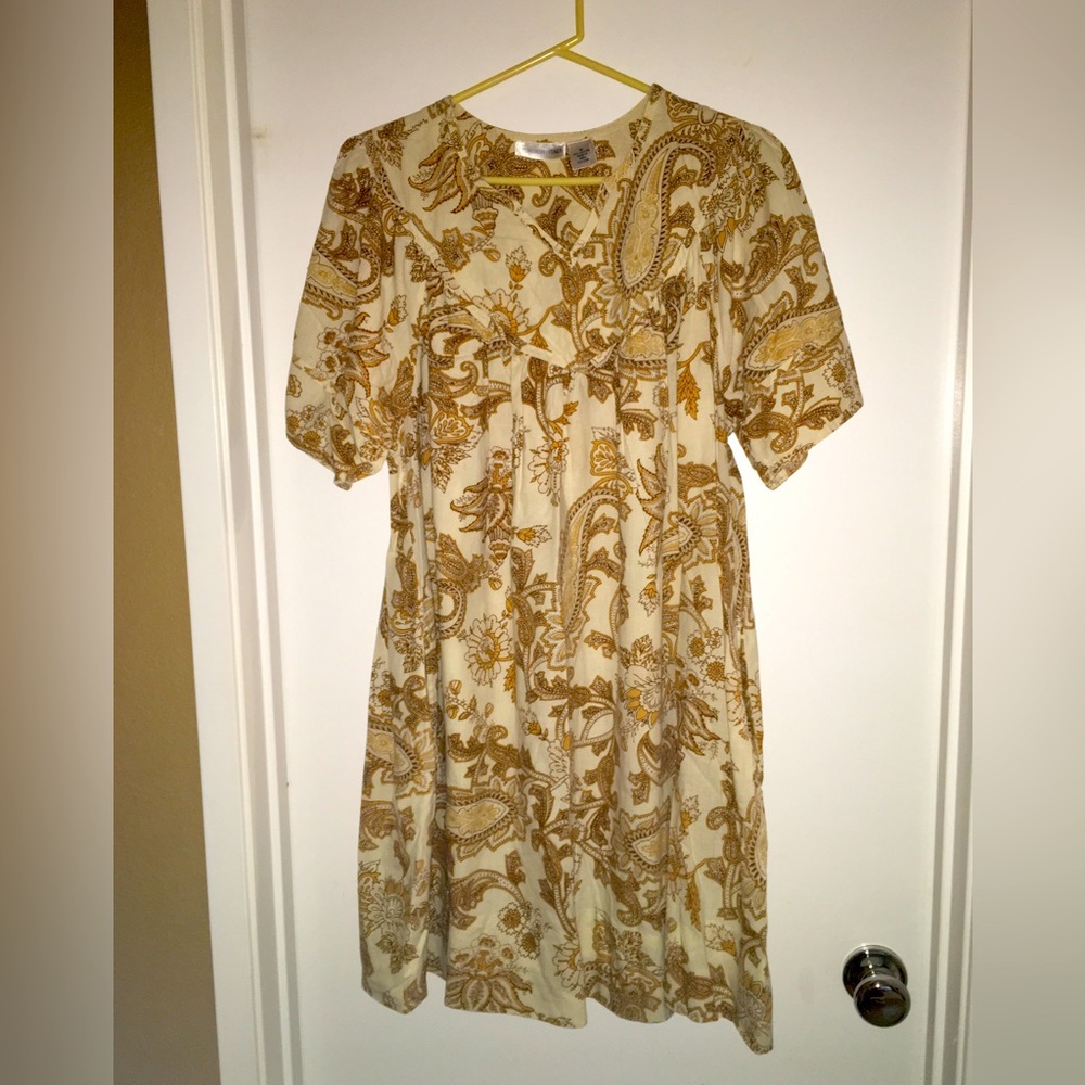 Vintage Paisely dress with pockets